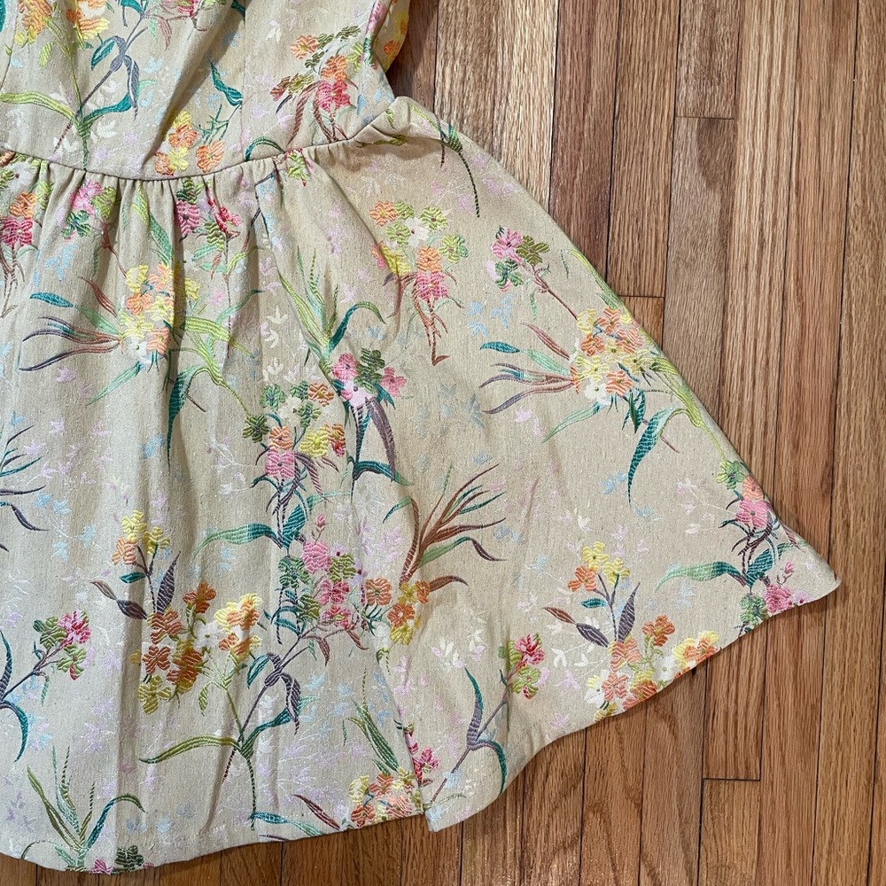 CIDER Floral Tapestry Mini Dress - Picture 2 of 14